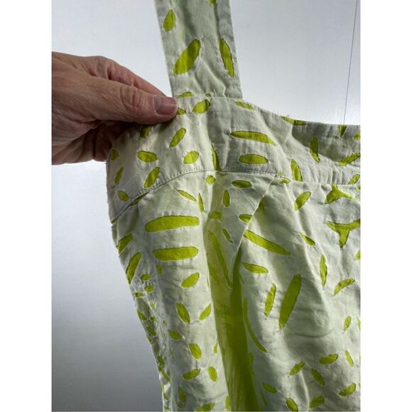 Diane Von Furstenberg Abatwa Green Spring Dress Size 10 - Picture 3 of 7